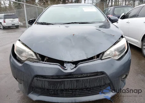 2016 Toyota Corolla L из США, поврежденный, VIN 5YFBURHE4GP476074